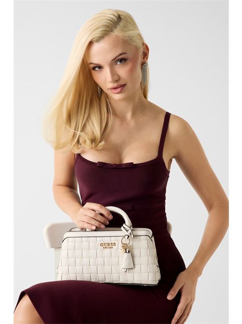 Borsa intrecciata Sandria GUESS | HWWG8418050/OFF